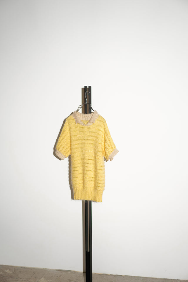 Short Sleeve Knit Polo