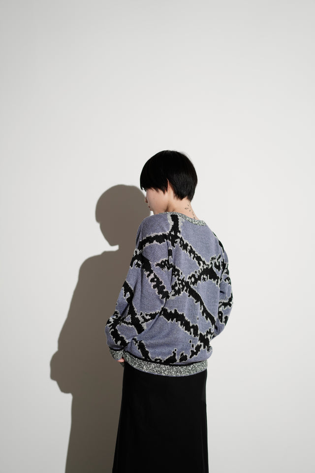 1980s Abstract Knit