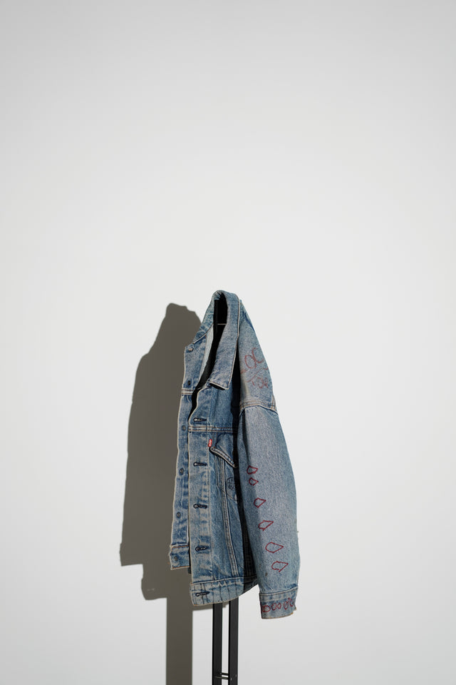 Levis - Graffiti Denim Jacket