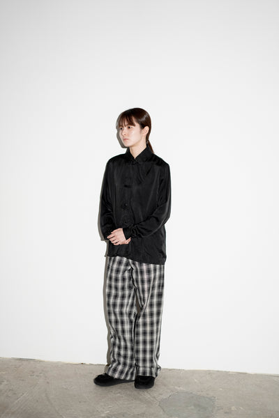 Hidden-Placket Blouse