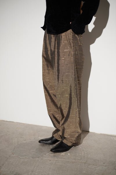 PROJECTIONS - Textured Tapered Pants