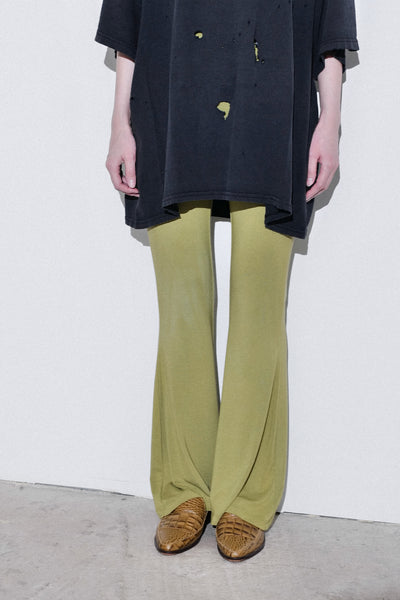 Semi-Flared Relaxed Pants