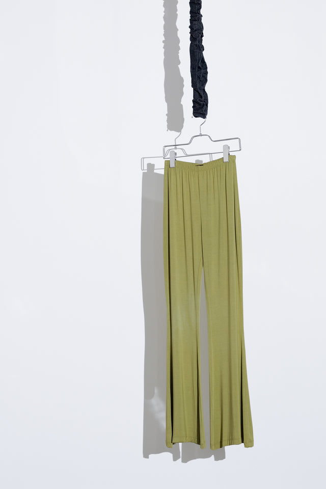 Semi-Flared Relaxed Pants