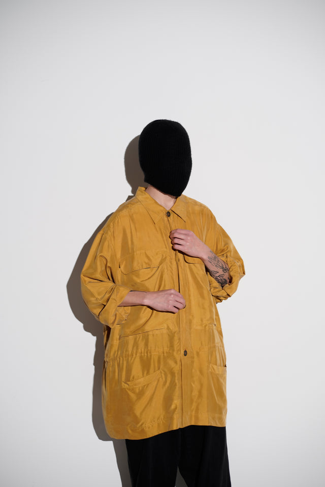 JL - Pure Silk Utility Coat