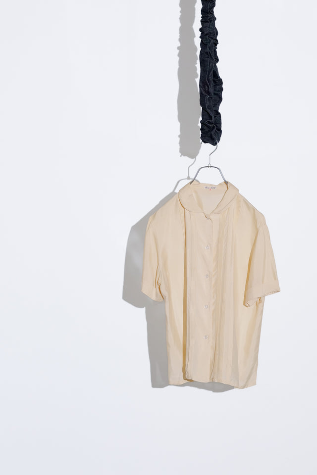 Pintuck Short Sleeve Shirt