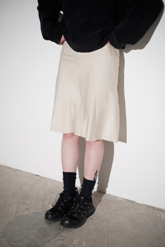 Panel Design Midi Skirt