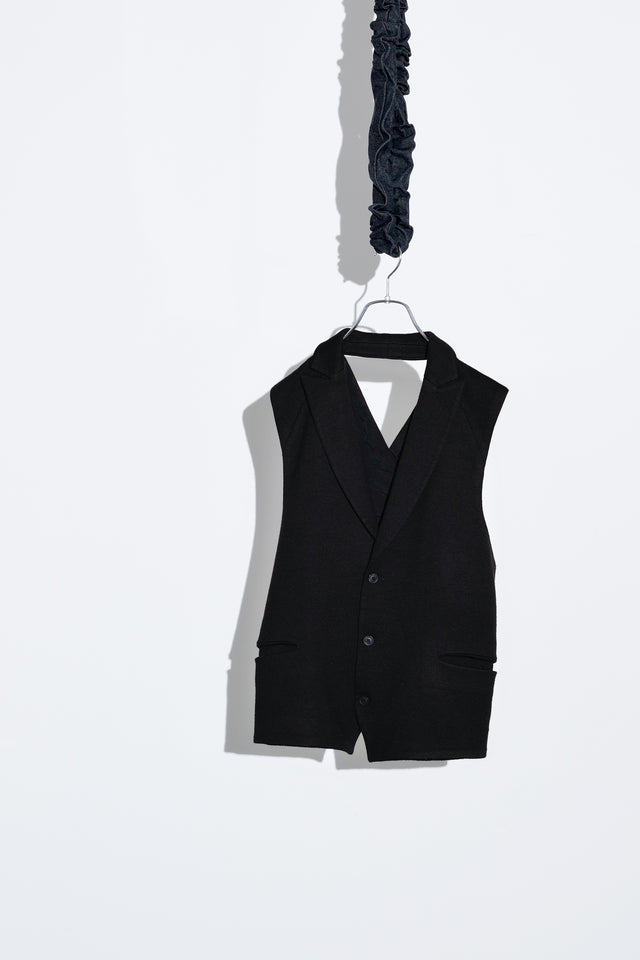 EMPORIO ARMANI - Cutout Tailored Vest