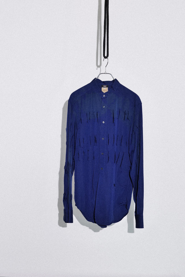 GF FERRE – Reworked Stand Collar Shirt