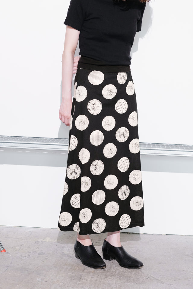 Dot Pattern Skirt