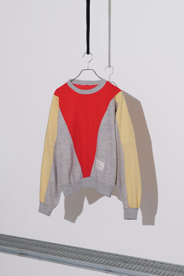 Panel Design Sweatshirt