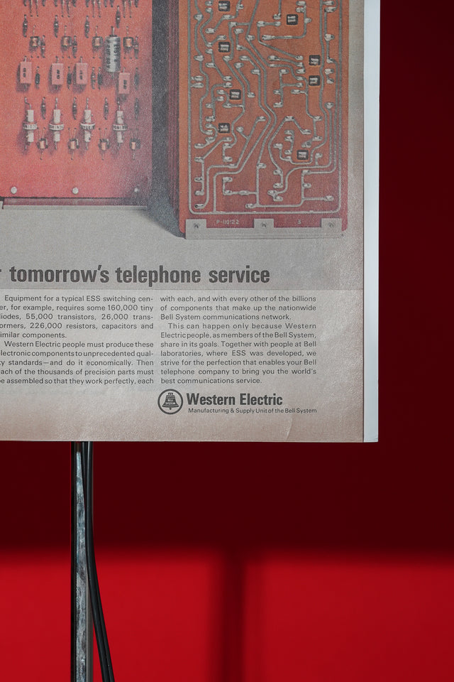 Western Electric - Vintage AD(1965)