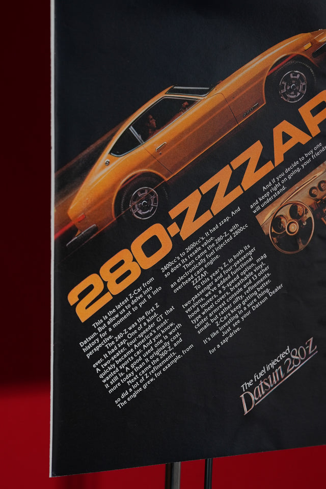 DATSUN 280Z - Vintage AD(1979)