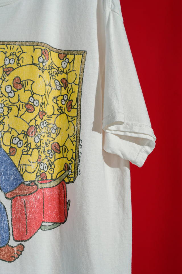 Basquiat x The Simpsons - Cartoon TEE