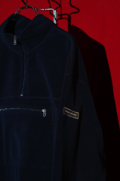 POLO SPORT - Fleece Pullover (Dark Navy)