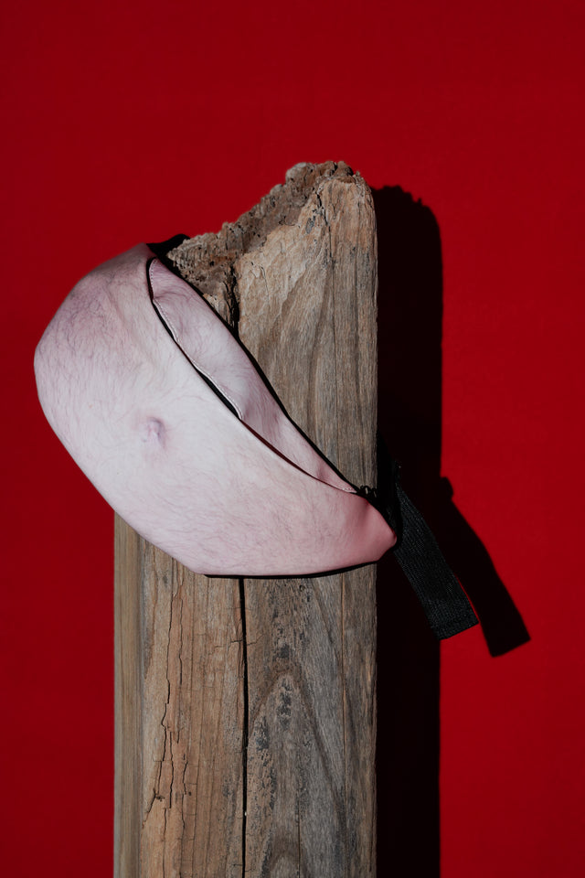 Stomach Print West Bag