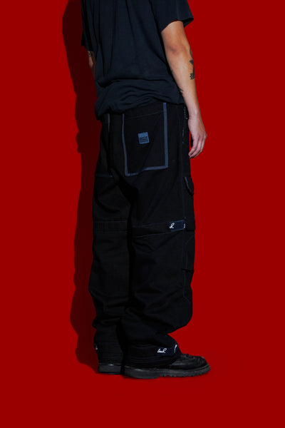 Marithé François Girbaud - Baggy Pants(W32 BLK/BLU)